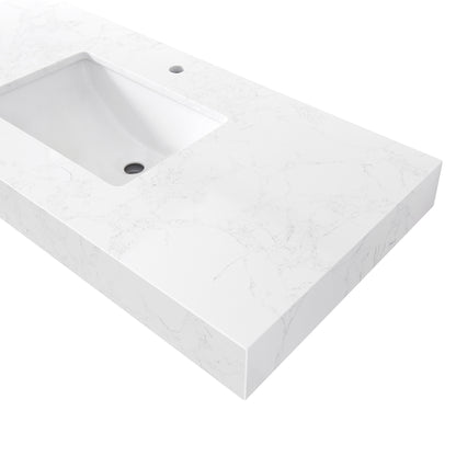 Vittoria 48" Single Bath Vanity in Dark Oak