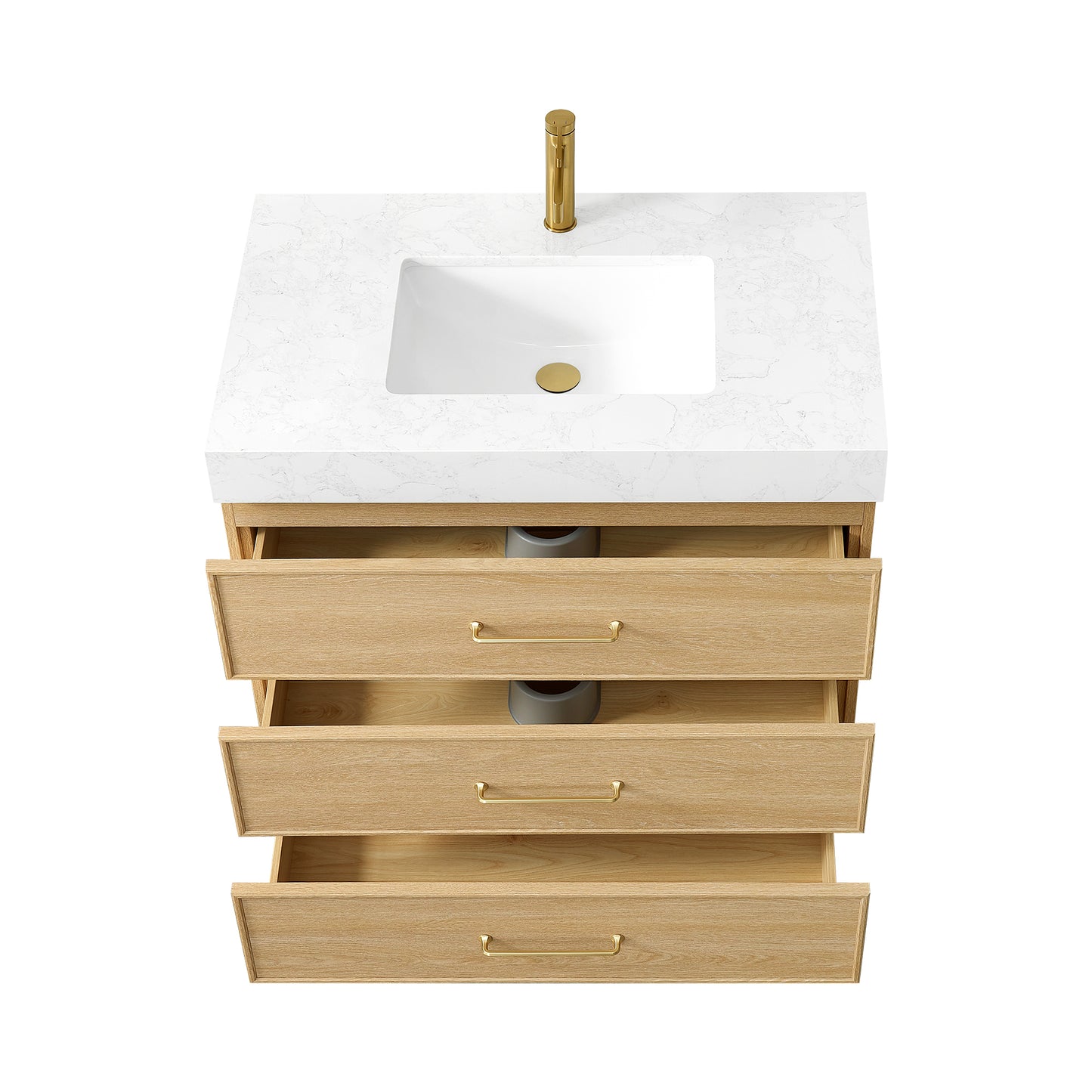 Turin 36" Single Sink Bath Vanity in Dark Oak