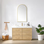 Turin 48" Single Sink Bath Vanity in Dark Oak
