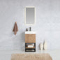 Alistair 18B" Single Sink Bath Vanity in North American Oak