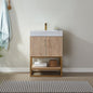 Alistair 24" Single Vanity in North American Oak