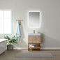 Alistair 24" Single Vanity in North American Oak