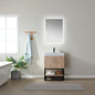 Alistair 24B" Single Vanity in North American Oak