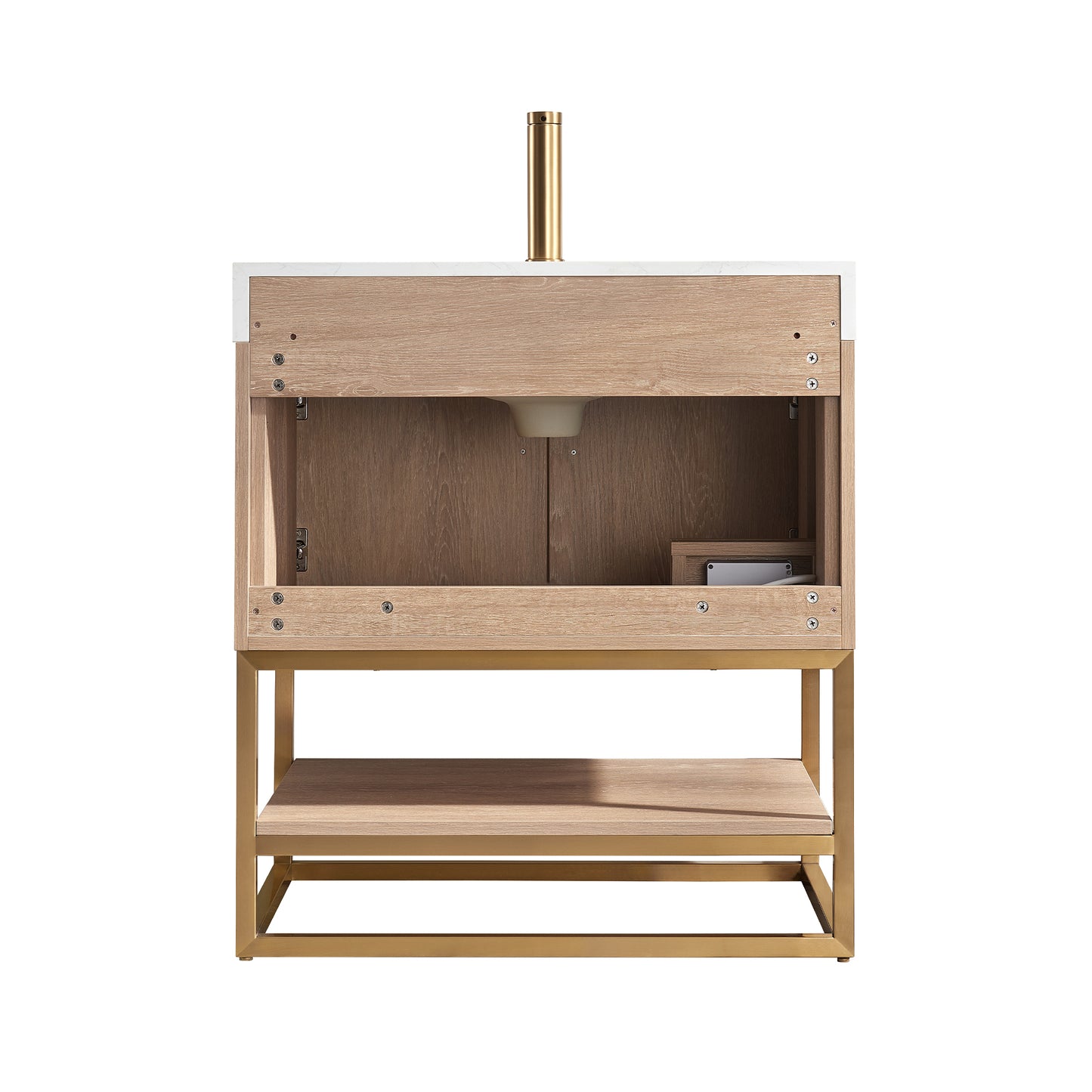 Alistair 30" Single Vanity in North American Oak