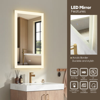 Alistair 30" Single Vanity in North American Oak with Mirror