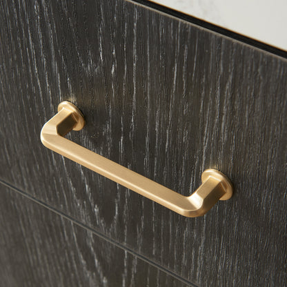 Alistair 36" Single Vanity in North American Black Oak