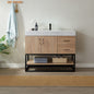 Alistair 42B" Single Vanity in North American Oak