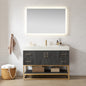 Alistair 48" Single Vanity in North American Black Oak