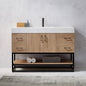 Alistair 48B" Single Vanity in North American Oak