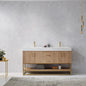 Alistair 60" Double Vanity in North American Oak