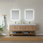 Alistair 72" Double Vanity in North American Oak