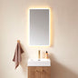 Essentia 18" Rectangle Illuminated Bathroom/Vanity Wall Mirror