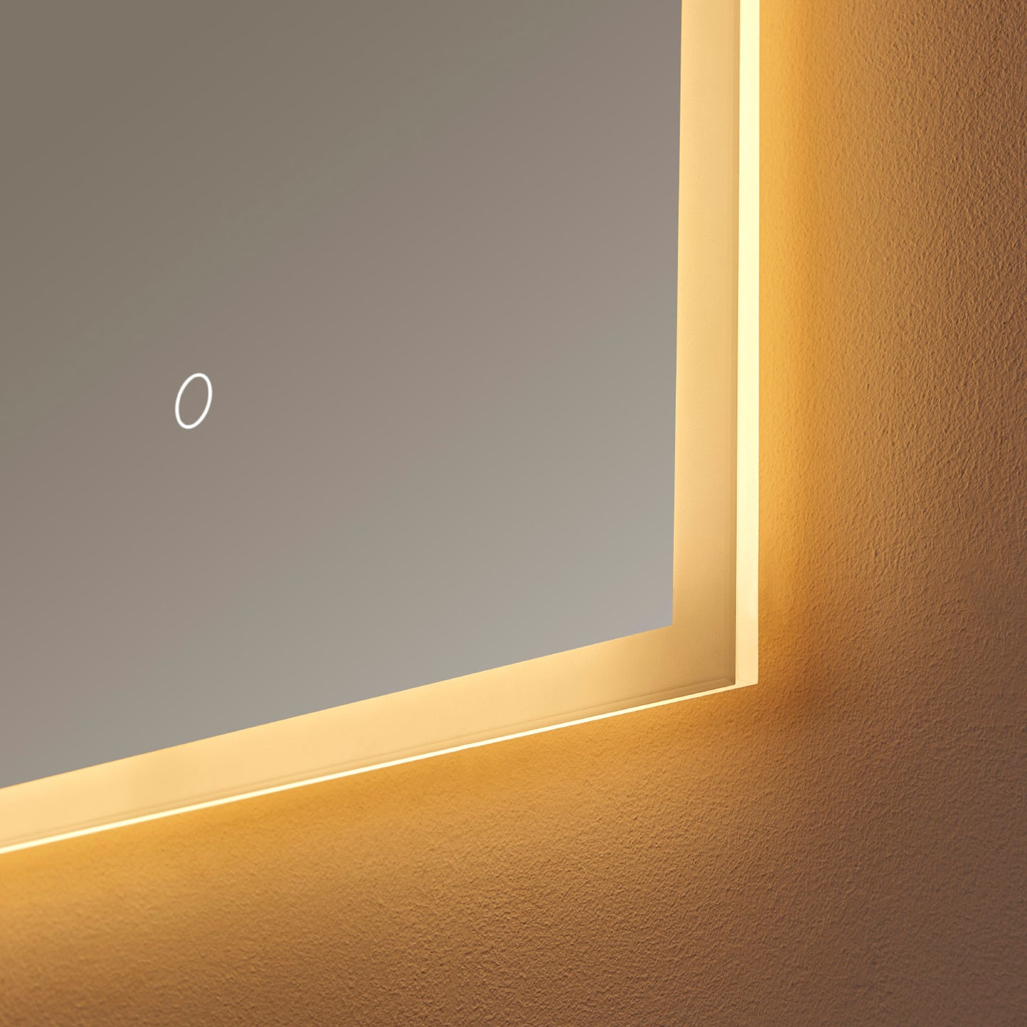 Essentia 18" Rectangle Illuminated Bathroom/Vanity Wall Mirror
