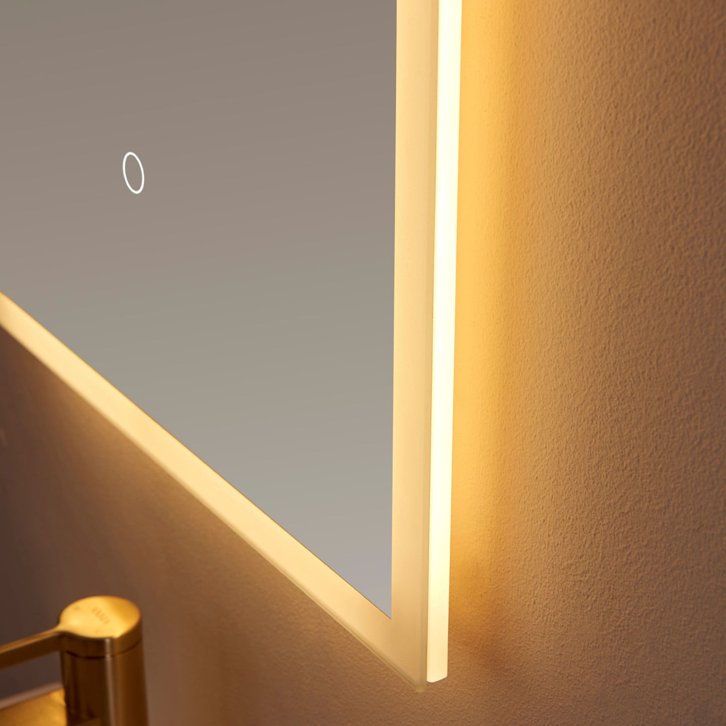 Essentia 18" Rectangle Illuminated Bathroom/Vanity Wall Mirror