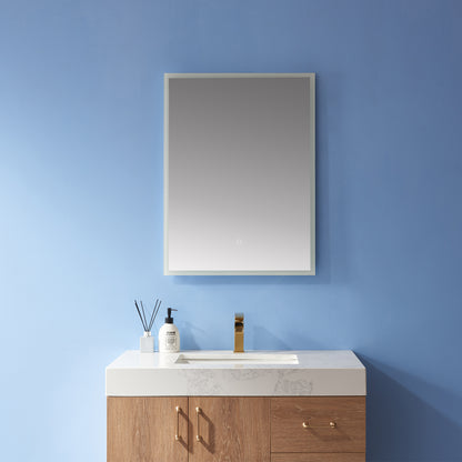 Essentia 24" Rectangle Illuminated Bathroom/Vanity Wall Mirror