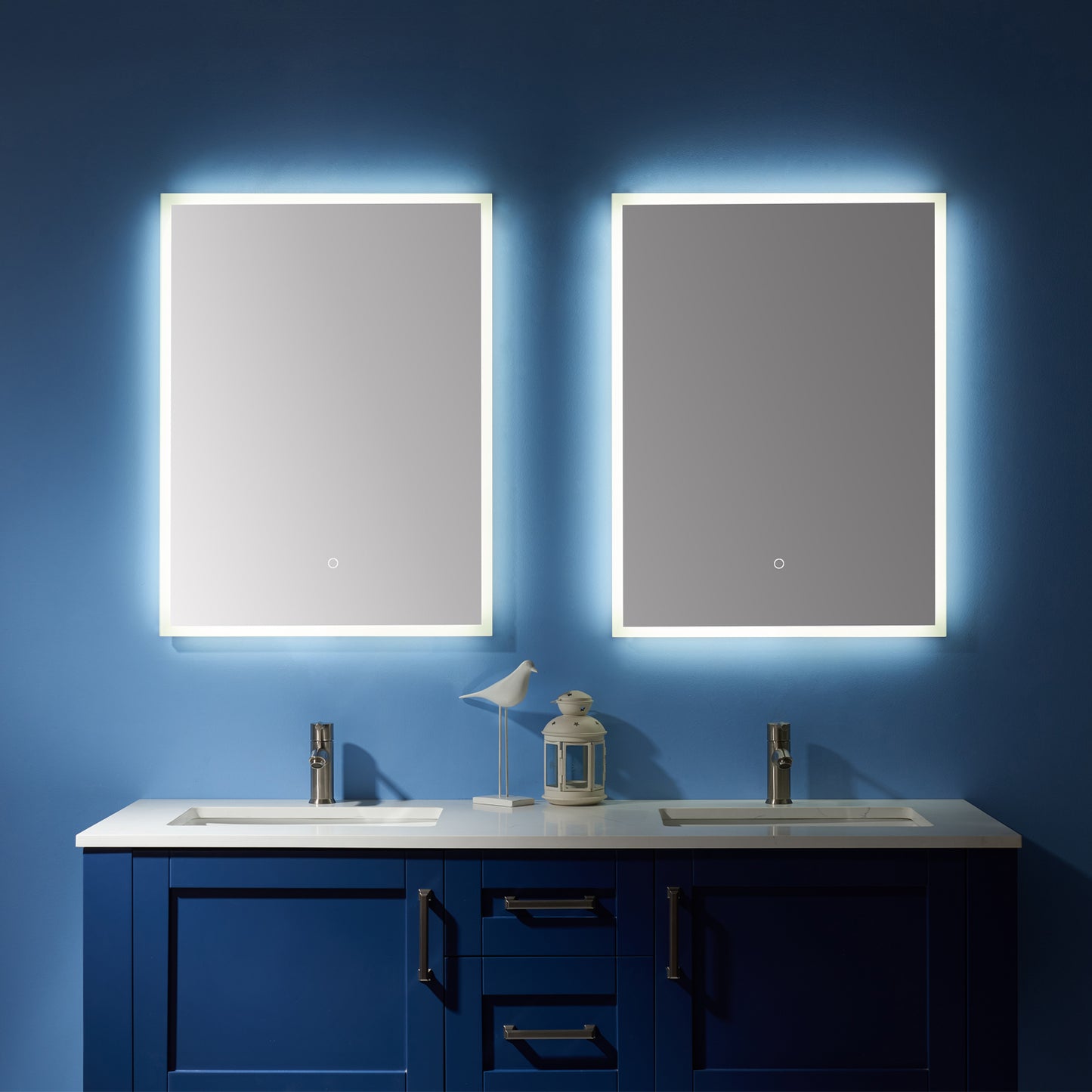 Essentia 24" Rectangle Illuminated Bathroom/Vanity Wall Mirror
