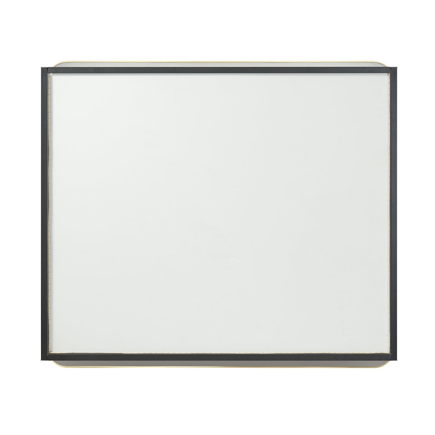 Talayuela 36"W x 32"H Rectangular Aluminum Framed Medicine Cabinet in Brushed Gold