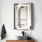 Santona 24" W x 32" H Rectangular Medicine Cabinet with Aluminum Frameless LED Mirror