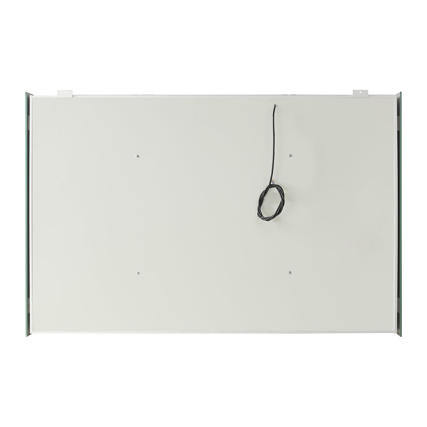 Santona 48" W x 32" H Rectangular Medicine Cabinet with Aluminum Frameless LED Mirror
