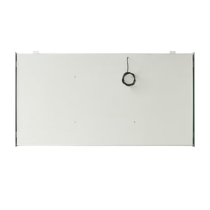 Santona 60" W x 32" H Rectangular Medicine Cabinet with Aluminum Frameless LED Mirror