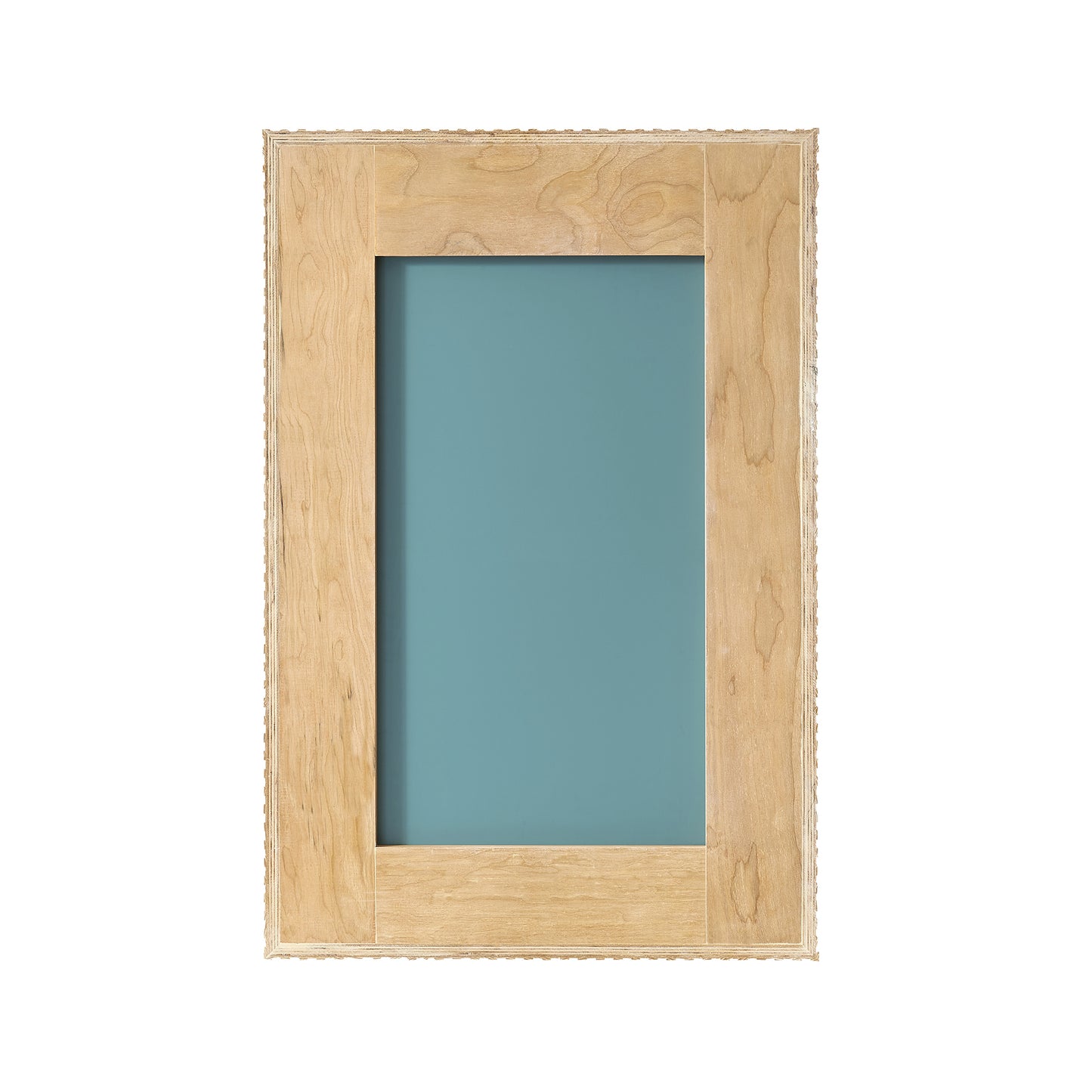 Osaka 24" W x 35.8" H Rectangle Wood Framed Wall Mount Bathroom Vanity Art Mirror in Washed Ash Grey