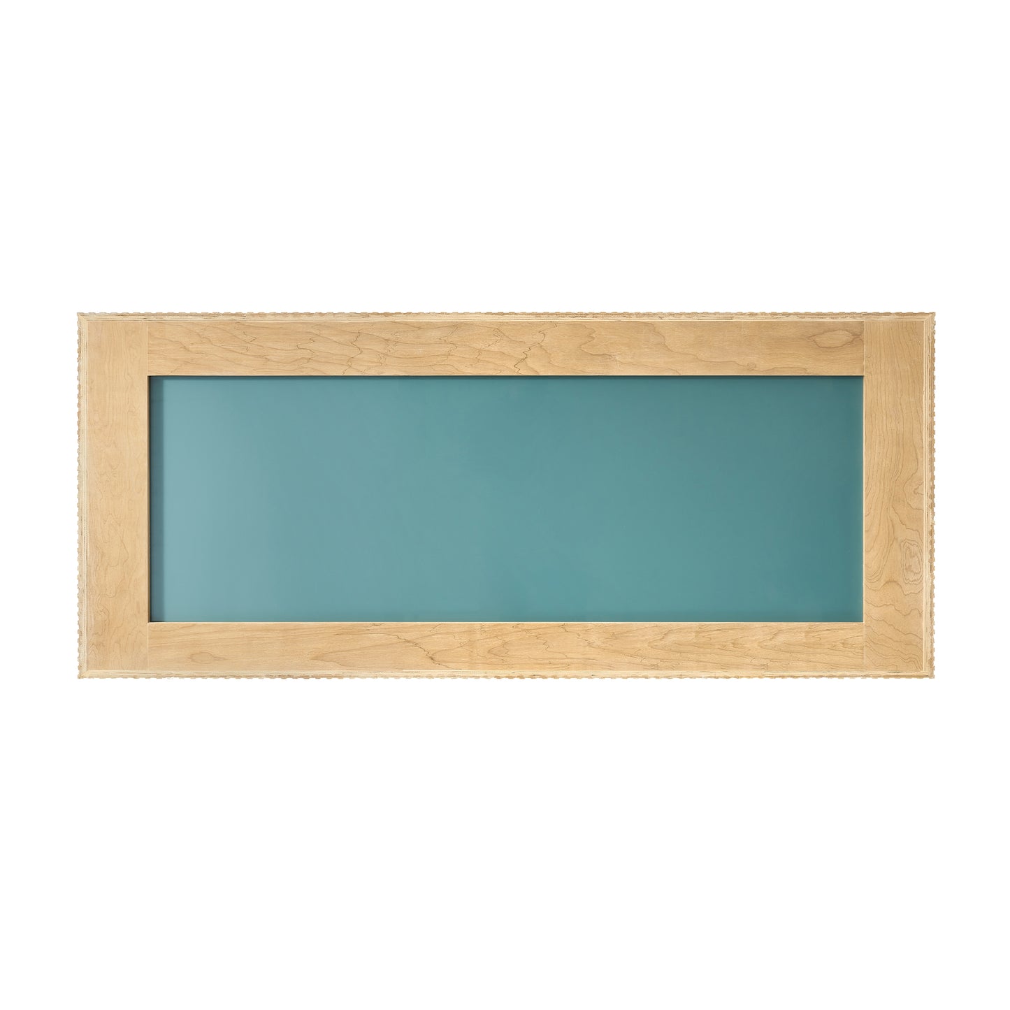 Osaka 72" W x 31.9" H Rectangle Wood Framed Wall Mount Bathroom Vanity Art Mirror in Washed Ash Grey