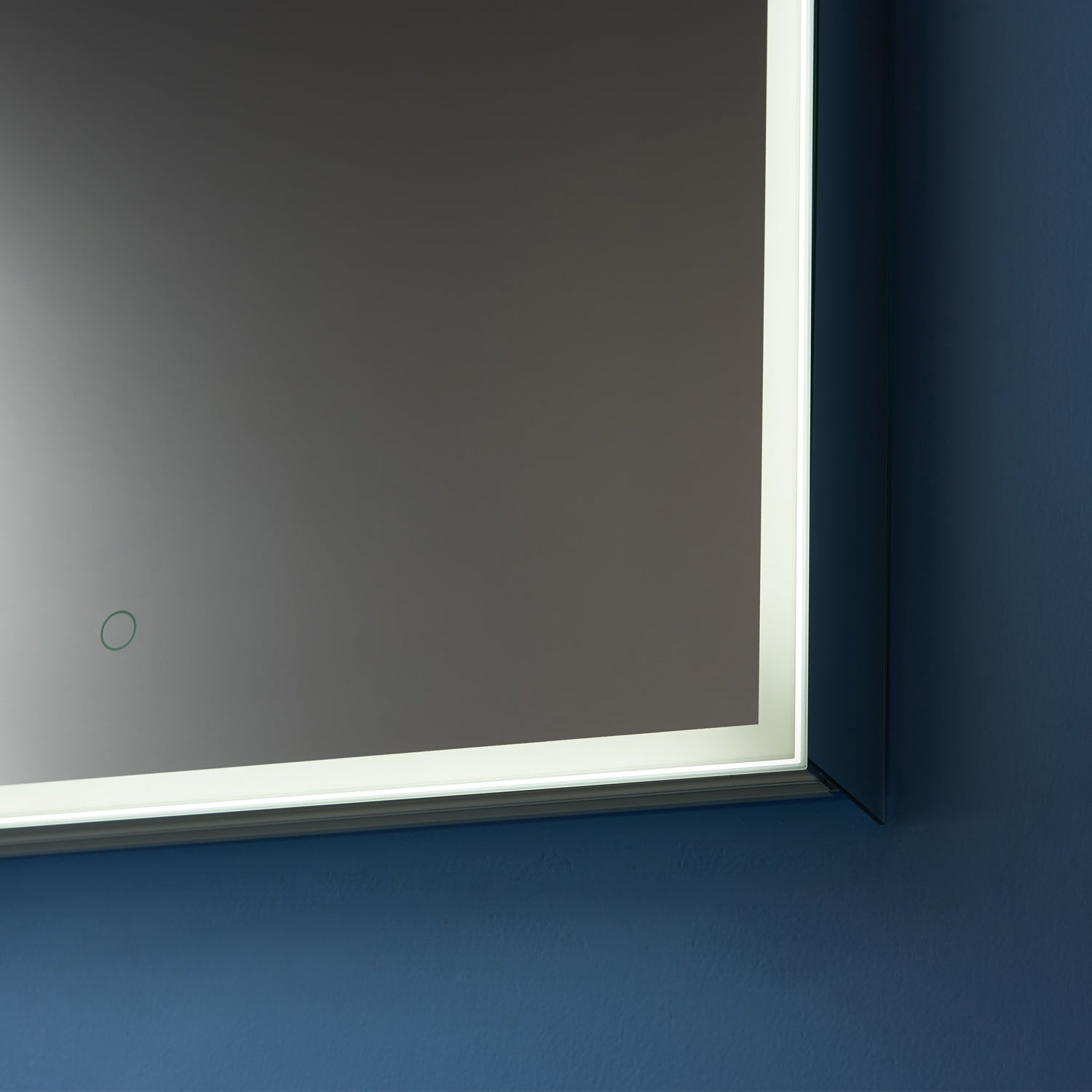 Perma Rectangle Frameless Lighted Medicine Cabinet Wall Mounted Mirror