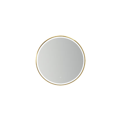 Campobasso 32" Round LED Lighted Accent Bathroom/Vanity Wall Mirror
