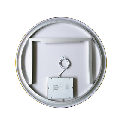 Campobasso 32" Round LED Lighted Accent Bathroom/Vanity Wall Mirror