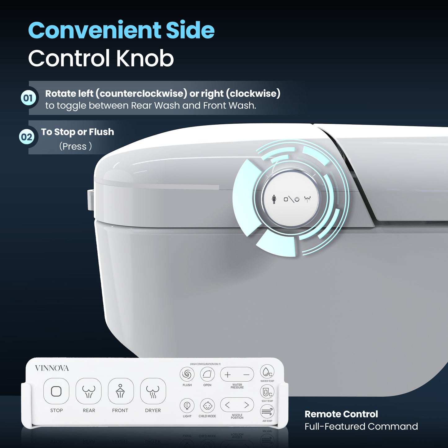Madrid Smart Bidet Toilet MAX Version