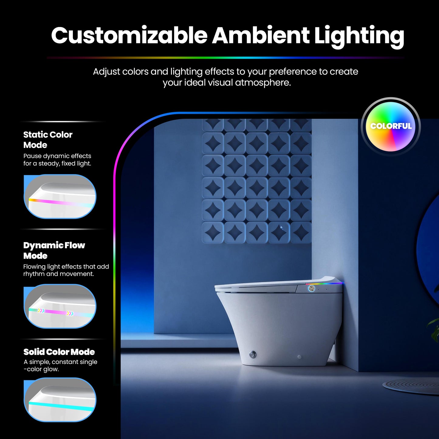 Zarautz Elongated  Smart Bidet Toilet MAX Version