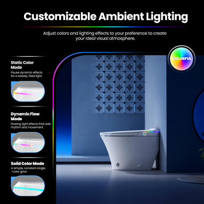 Zarautz Elongated  Smart Bidet Toilet MAX Version
