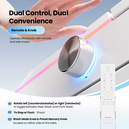 Zarautz Elongated  Smart Bidet Toilet MAX Version
