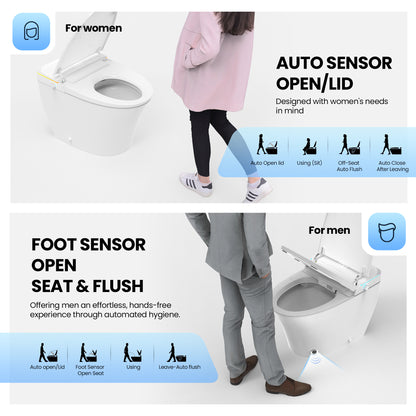 Zarautz Elongated  Smart Bidet Toilet ULTRA Version