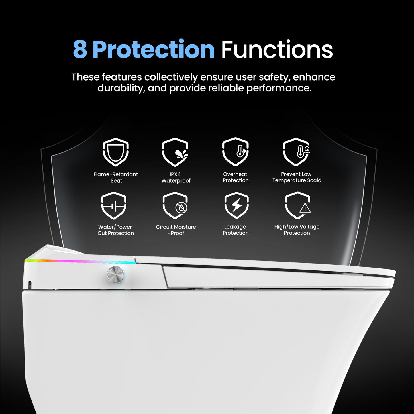 Zarautz Elongated  Smart Bidet Toilet ULTRA Version