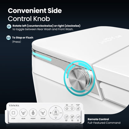 Yecla Elongated  Smart Bidet Toilet MAX Version