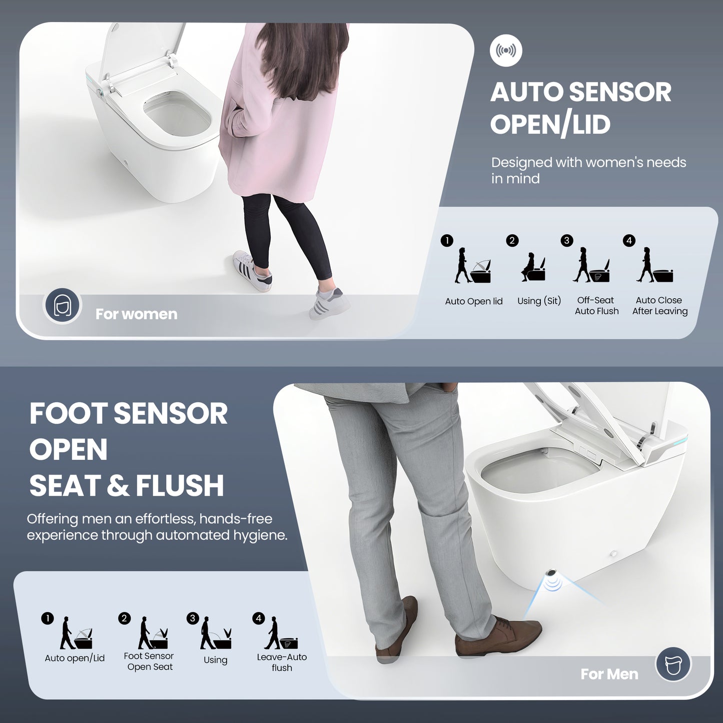 Yecla Elongated  Smart Bidet Toilet ULTRA Version