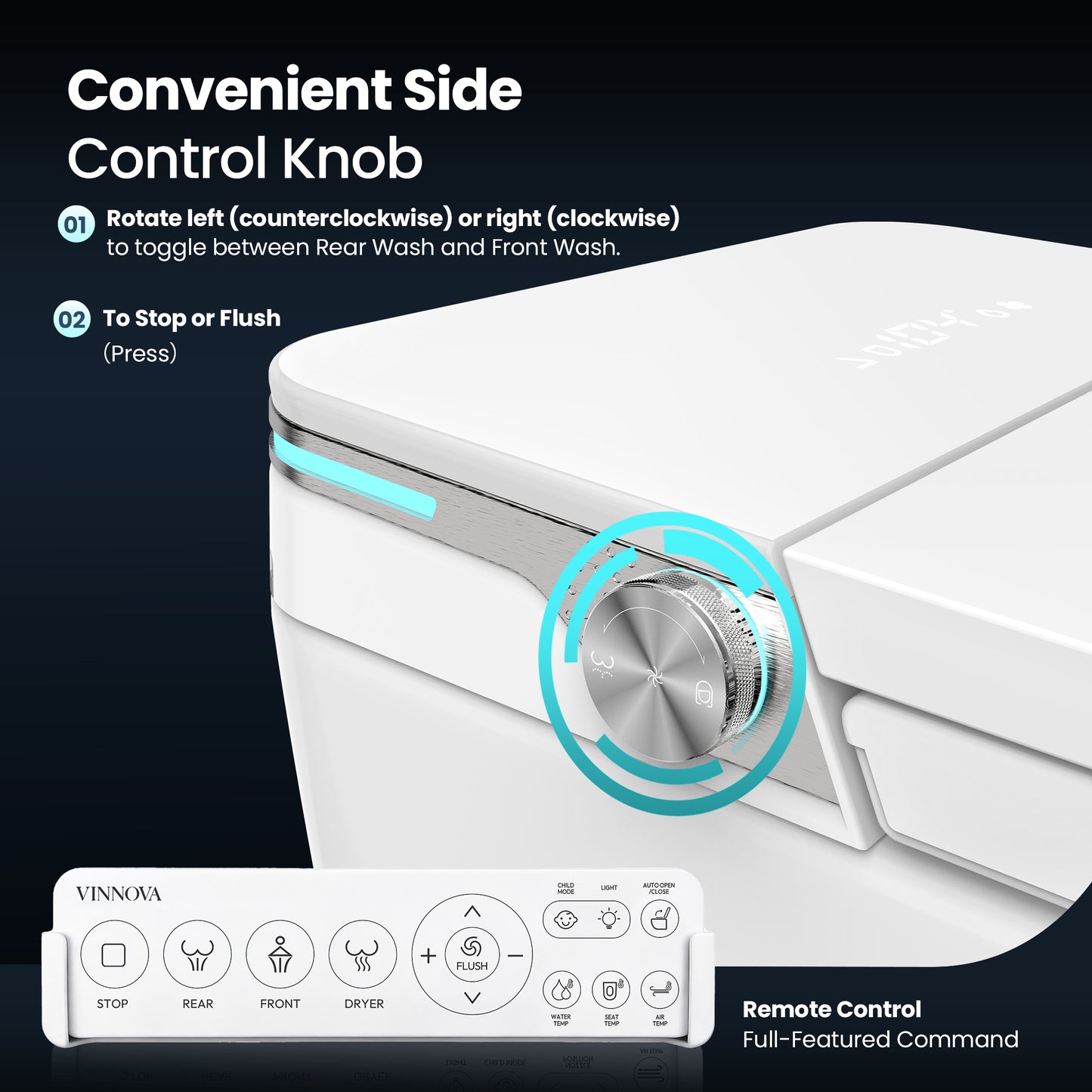 Yecla Elongated  Smart Bidet Toilet ULTRA Version
