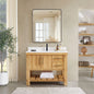 Paris 42" Free-standing Single Bath Vanity in Acacia Classic Grey