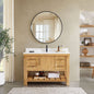 Paris 48" Free-standing Single Bath Vanity in Acacia Classic Grey