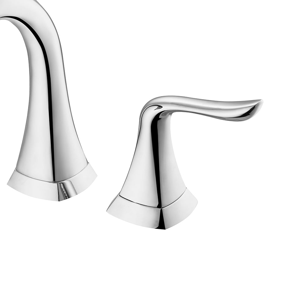 Vinnova Beverly Two-Handle 8-Inch Widespread Bathroom Faucet
