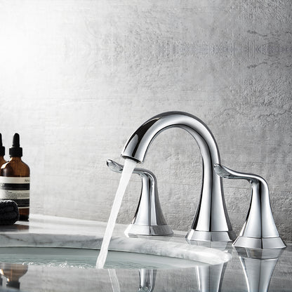 Vinnova Beverly Two-Handle 8-Inch Widespread Bathroom Faucet