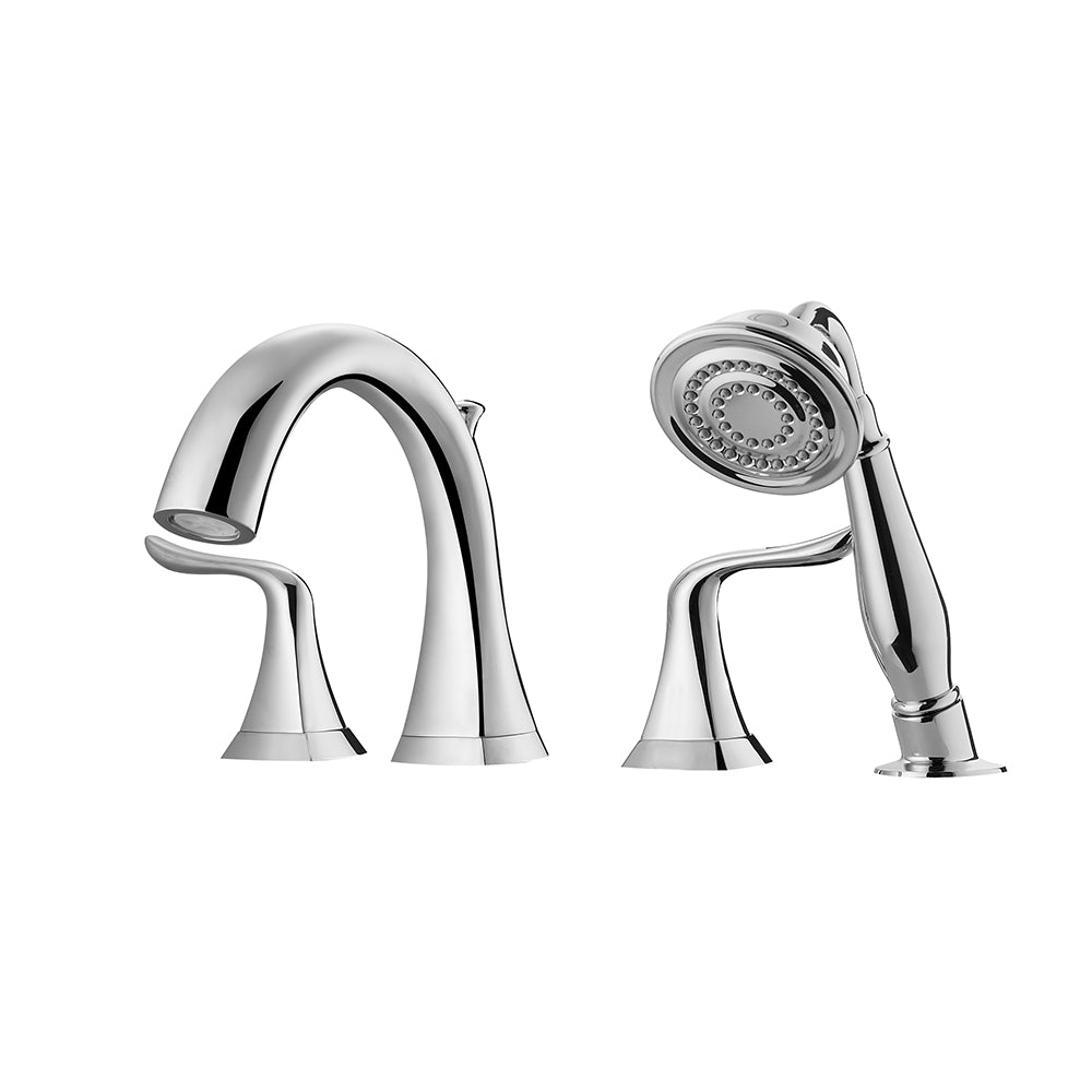 Vinnova Claudius Roman Tub Faucet with Hand-Held Shower