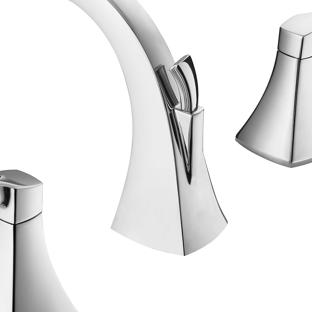 Vinnova Abbie Two-Handle 8" Widespread Bathroom Faucet