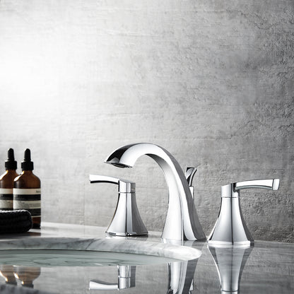 Vinnova Abbie Two-Handle 8" Widespread Bathroom Faucet