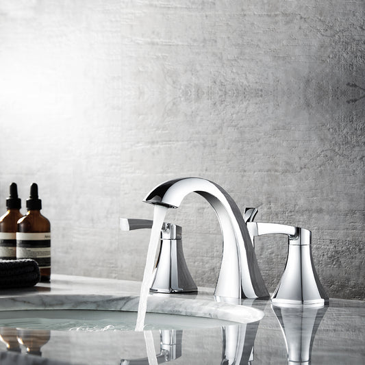 Vinnova Abbie Two-Handle 8" Widespread Bathroom Faucet