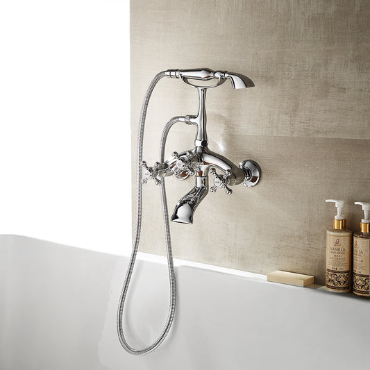 Vinnova Juniper Adjustable-Center Wall-Mount Tub Faucet