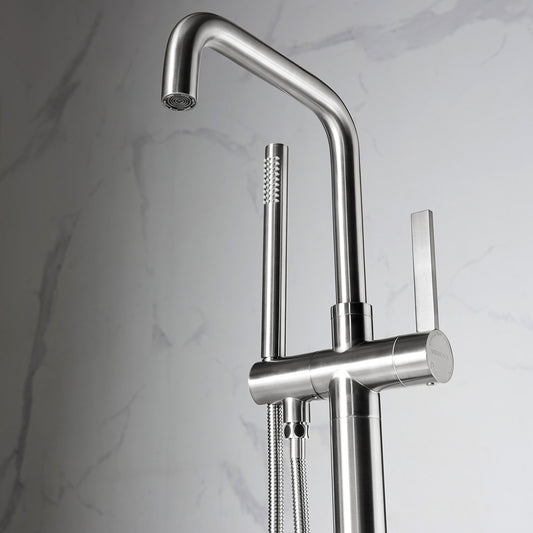 Vinnova Delara Freestanding Tub Faucet with Hand Shower