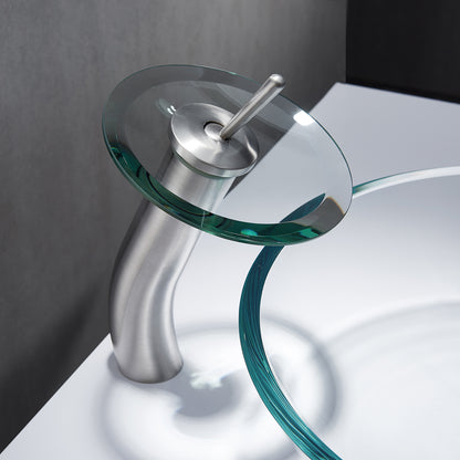 Vinnova Torino Falls Single Hole Bathroom Faucet