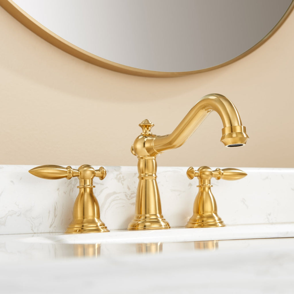 Vinnova Corella Widespread Bathroom Basin Sink Faucet